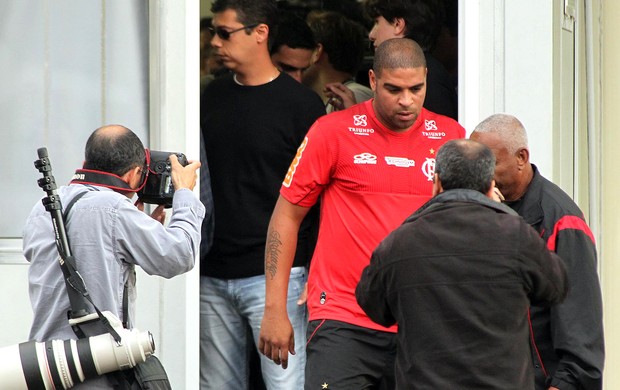 Adriano, Flamengo (Foto: Bernardo Monteiro / VIPCOMM)