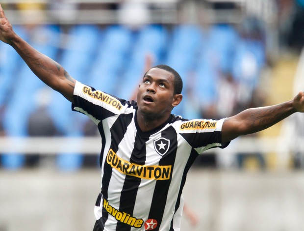 Jobson gol Botafogo (Foto: Ide Gomes / Ag. Estado)