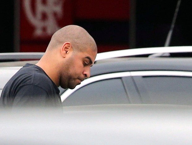 Adriano, Flamengo (Foto: Jorge William / Agência O Globo)