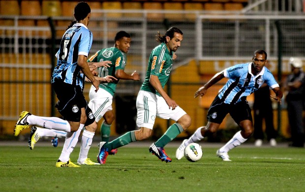 barcos palmeiras grêmio (Foto: Léo Barrilari / agência Estado)