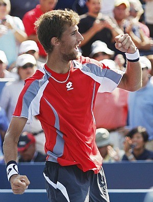 Martin Klizan tênis US Open 2r (Foto: Reuters)