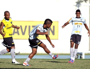 Cidinho, treino do Botafogo (Foto: Jorge William / Agência o Globo)