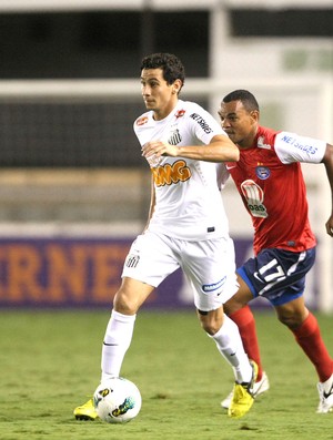 Ganso, Santos e Bahia (Foto: Alex Silva / Agência Estado)