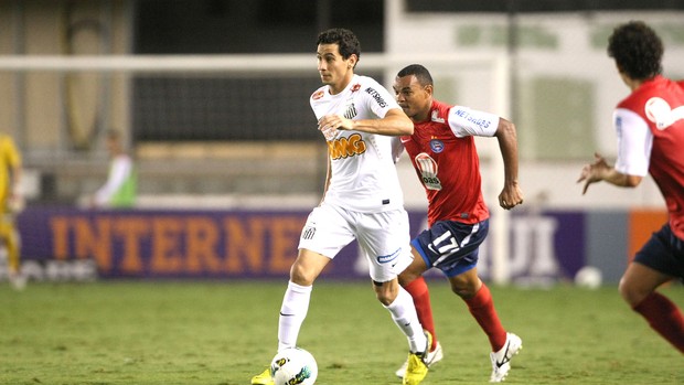 Ganso, Santos e Bahia (Foto: Alex Silva / Agência Estado)