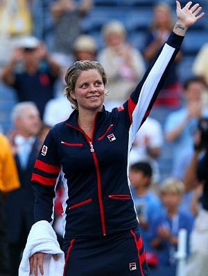 Kim Clijsters tênis US Open 2r (Foto: Getty Images)