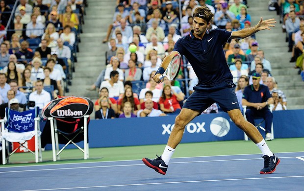 Federer, US Open (Foto: Agência AFP)