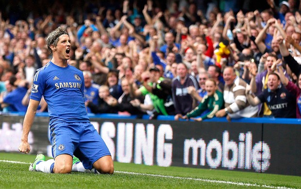 Fernando Torres, Chelsea x Newcastle (Foto: Agência Reuters)