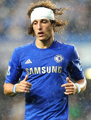 David Luiz, Chelsea x Newcastle (Foto: Agência AFP)