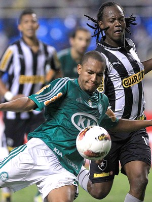 Patrik e Andrezinho, Botafogo x Palmeiras (Foto: Agência EFE)