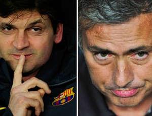 Tito Vilanova José Mourinho Barcelona Real Madrid (Foto: AP)