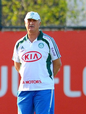 Scolari Felipão Murtoza treino Palmeiras (Foto: Marcos Ribolli / Globoesporte.com)