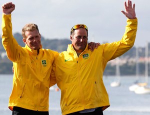 Scheidt e Bruno Prada, Vela, Medalha de Bronze (Foto: Agência Reuters)