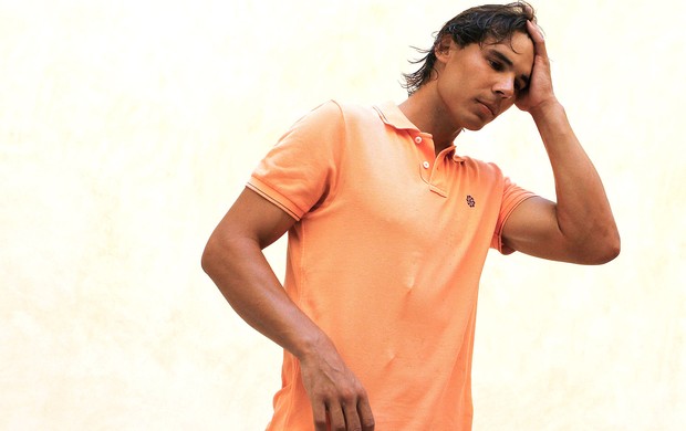 Rafael Nadal durante entrevista tênis (Foto: Reuters)