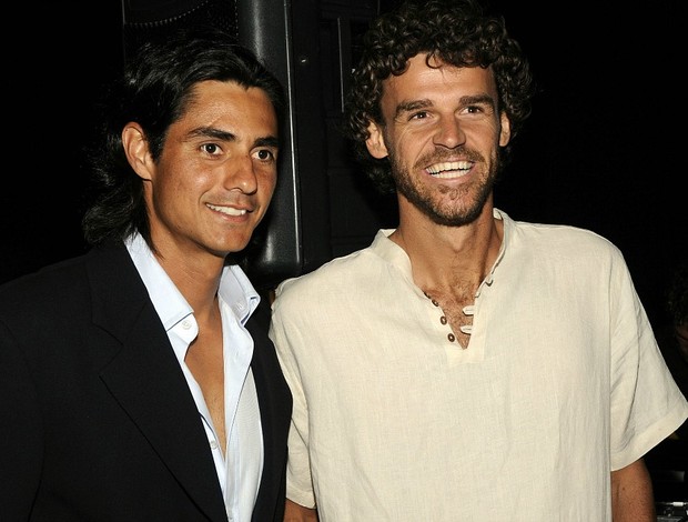 Gustavo Kuerten Guga Nicolás Lapentti Miami 2008 (Foto: Getty Images)