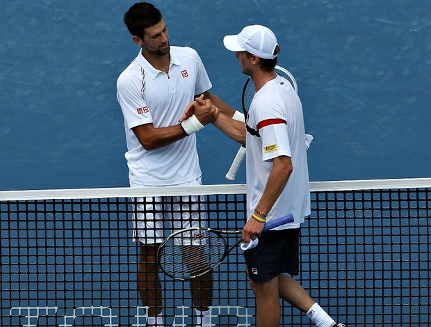 Novak Djokovic tênis Cincinnati 2r (Foto: Getty Images)