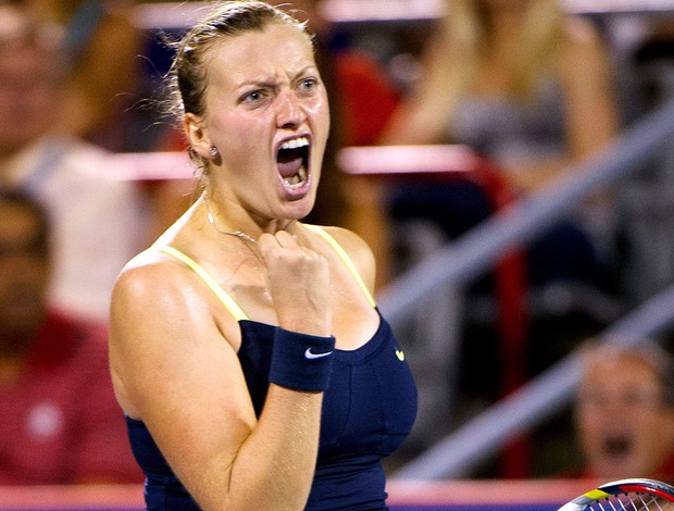 Petra Kvitova, campeã em Montreal (Foto: Agência AP)