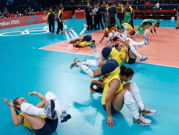 medalha de ouro vôlei feminino Olimpíadas 2012 (Foto: Reuters)