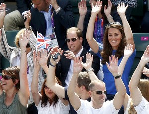 tênis Kate William Olimpíadas 2012 príncipe (Foto: Reuters)