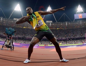 Usain Bolt 200m Olimpíadas 2012 (Foto: Getty Images)