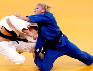 judô maura aguiar Kayla Harrison londres 2012 (Foto: Agência Reuters)