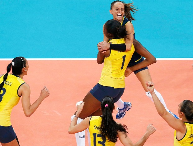 Seleção Brasileira feminina, Brasil e Eua (Foto: Agência Reuters)