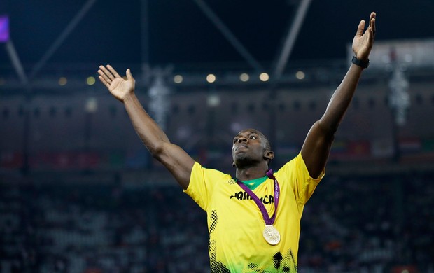 Bolt medalha de outro 200m (Foto: AP)