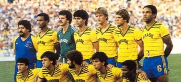 brasil olimpíadas los angeles1984 seleção posada (Foto: Divulgação / CBF)