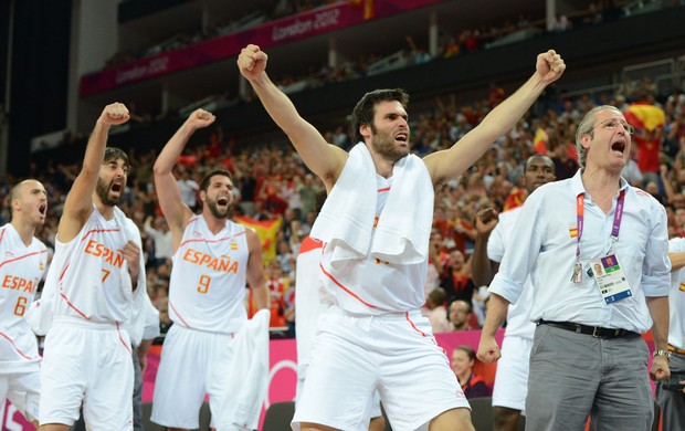 russia x espanha londres 2012 olimpiadas (Foto: AFP)