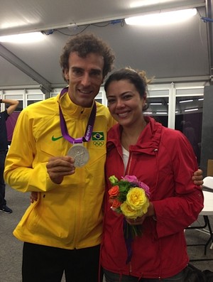 Emanuel e Leila vôlei de praia (Foto: Bianca Rothier / TV Globo)