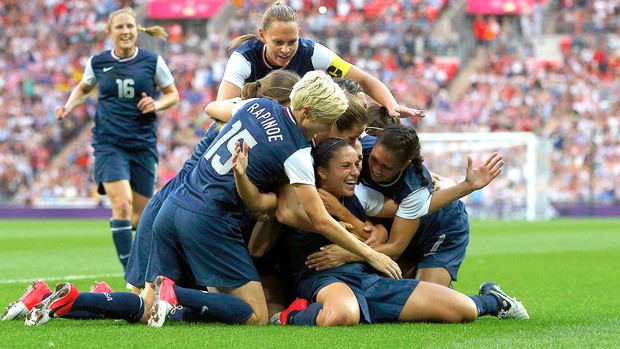 Carli Lloyd, EUA x Japão, Futebol Masculino (Foto: Agência Reuters)