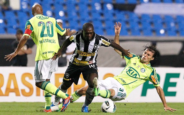 Botafogo x Palmeiras, Seedorf (Foto: Wagner Meier / AGIF)