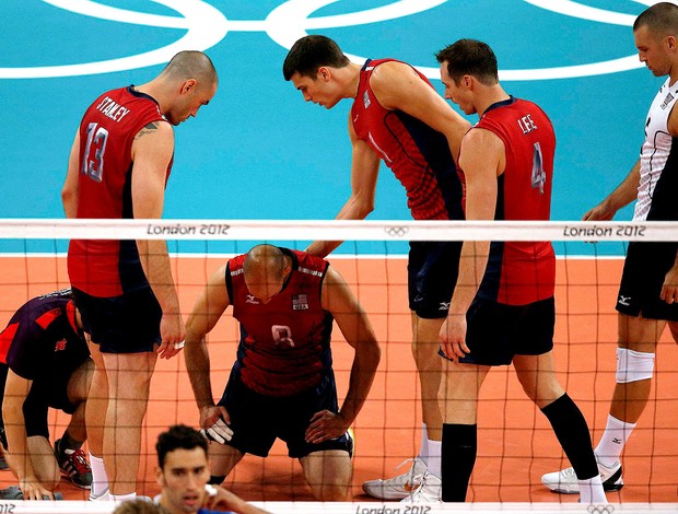 vôlei EUA itália londres 2012 (Foto: Agência Reuters)