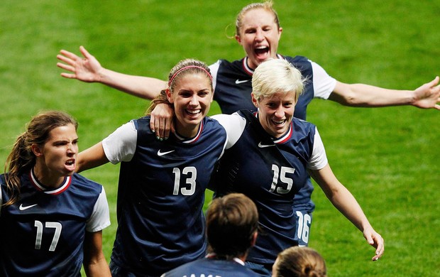 Megan Rapinoe, Canada x Estado Unidos (Foto: Agência Reuters)