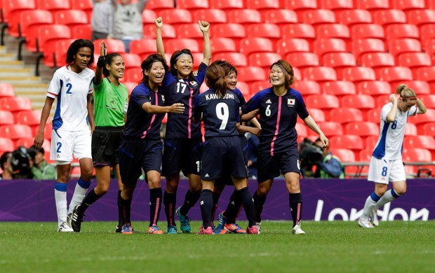 Yuki Ogimi japão gol frança futebol londres 2012 (Foto: Agência Reuters)