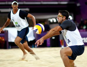 Ricardo e Pedro Cunha, Vôlei de Praia (Foto: Agência Reuters)