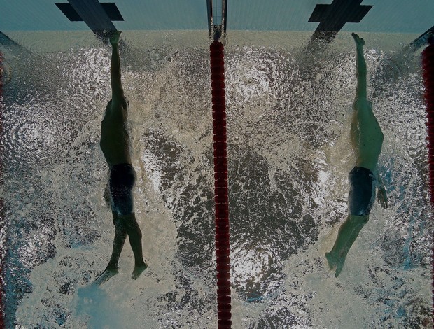 Cesar Cielo cullen jones  londres 2012 olimpiadas (Foto: Getty Images)