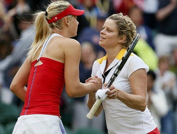 Maria Sharapova tênis Wimbledon Londres 2012 quartas Kim Clijsters (Foto: Reuters)