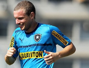 Marcelo Mattos treino Botafogo (Foto: Satiro Sodré / Agif)