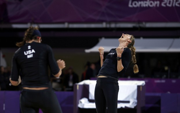 Walsh e May vôlei de praia (Foto: Reuters)