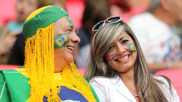 brasil x gra-bretanha futebol feminino londres 2012 olimpiadas (Foto: Reuters)