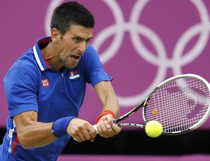 Novak Djokovic tênis Wimbledon Londres 2012 2r (Foto: Reuters)