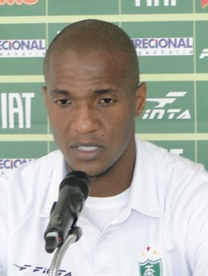 Gilberto, meia do América-MG (Foto: Gabriel Medeiros / Globoesporte.com)