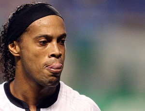 Ronaldinho, Fluminense x Atlético-MG (Foto: Marcos de Paula / Agência Estado)