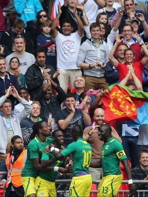 moussa konate senegal gol uruguai londres 2012 (Foto: Agência Reuters)