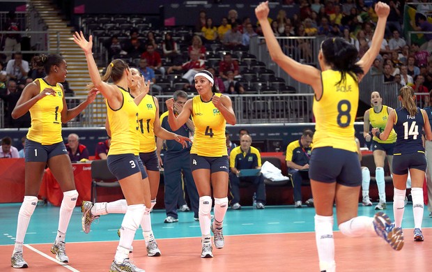 Brasil x Turquia, Vôlei, Olimpiadas (Foto: Agência Reuters)