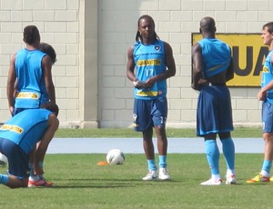 Andrezinho treino Botafogo (Foto: Thales Soares / globoesporte.com)