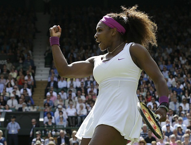 Serena Williams tênis Wimbledon semi (Foto: AP)