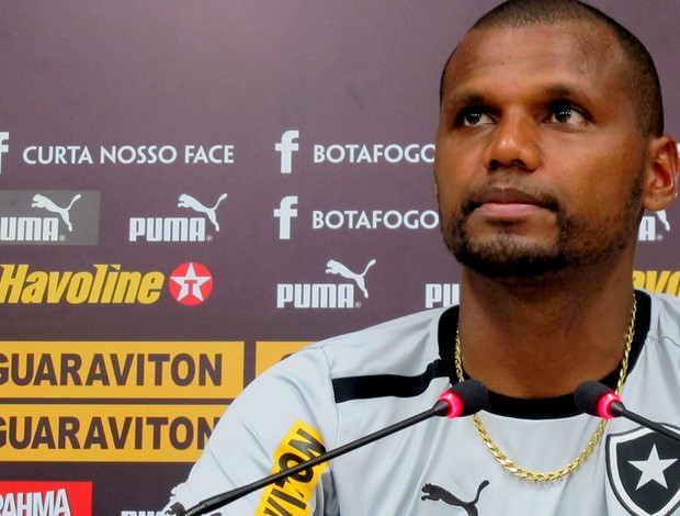 jefferson botafogo coletiva (Foto: Thales Soares / Globoesporte.com)