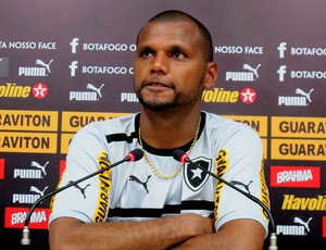 jefferson botafogo coletiva (Foto: Thales Soares / Globoesporte.com)