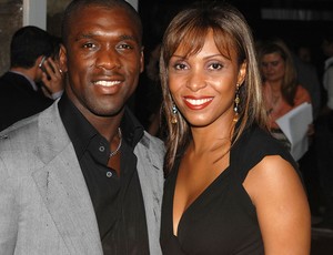 seedorf ao lado da esposa luviana (Foto: Agência Getty Images)